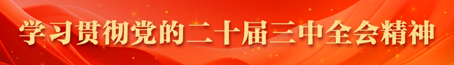 學習貫徹黨的二十屆三中全會精神
